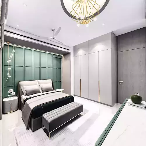 MODERN LUXURY BEDROOM DS001