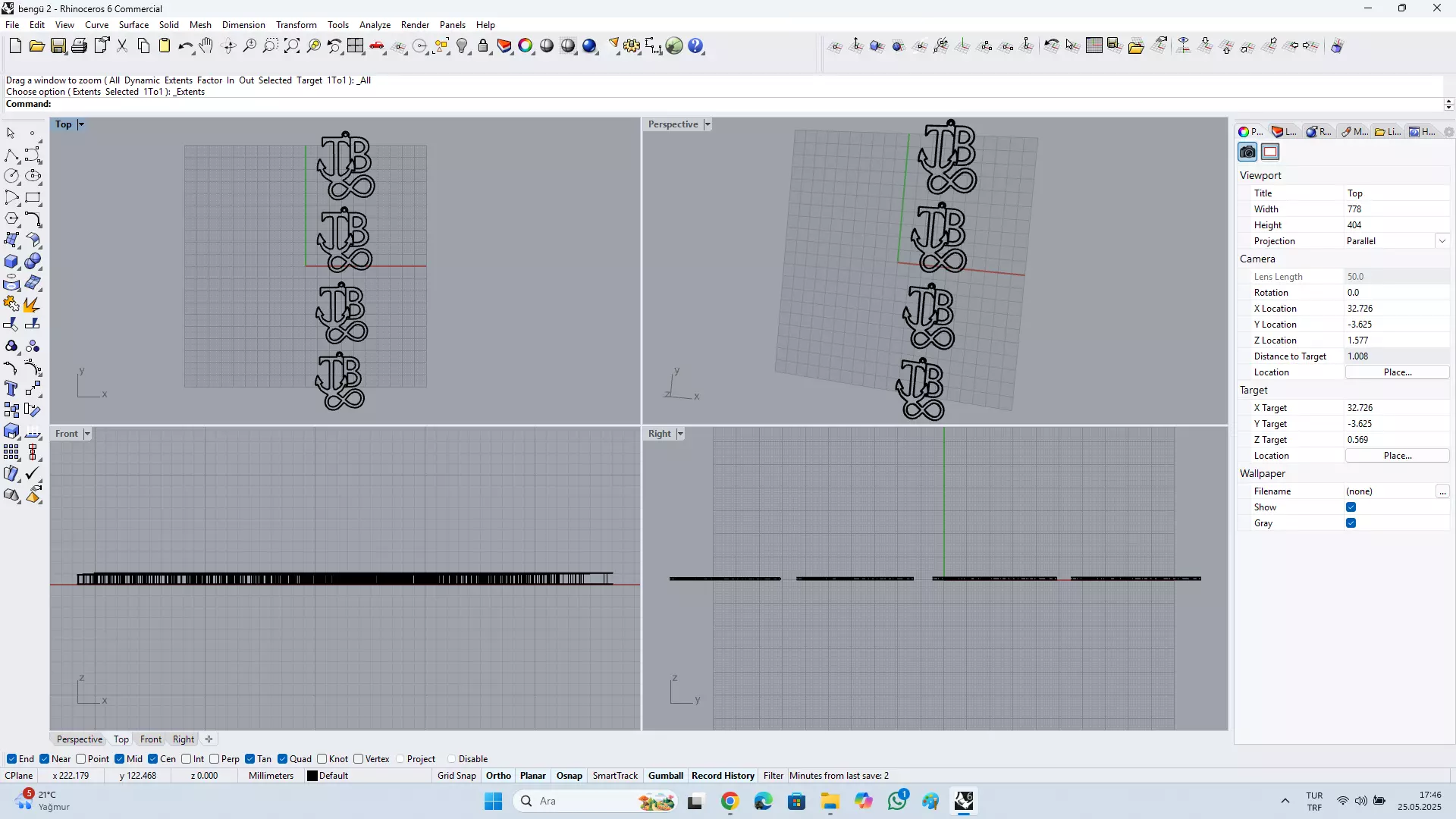 sonsuz kolye Free 3D model_0
