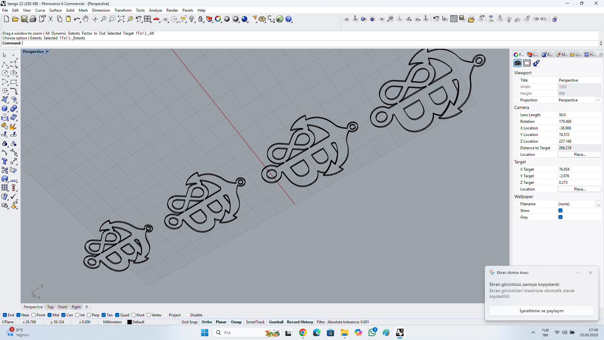 somnsuzluk kolye Free 3D model_3