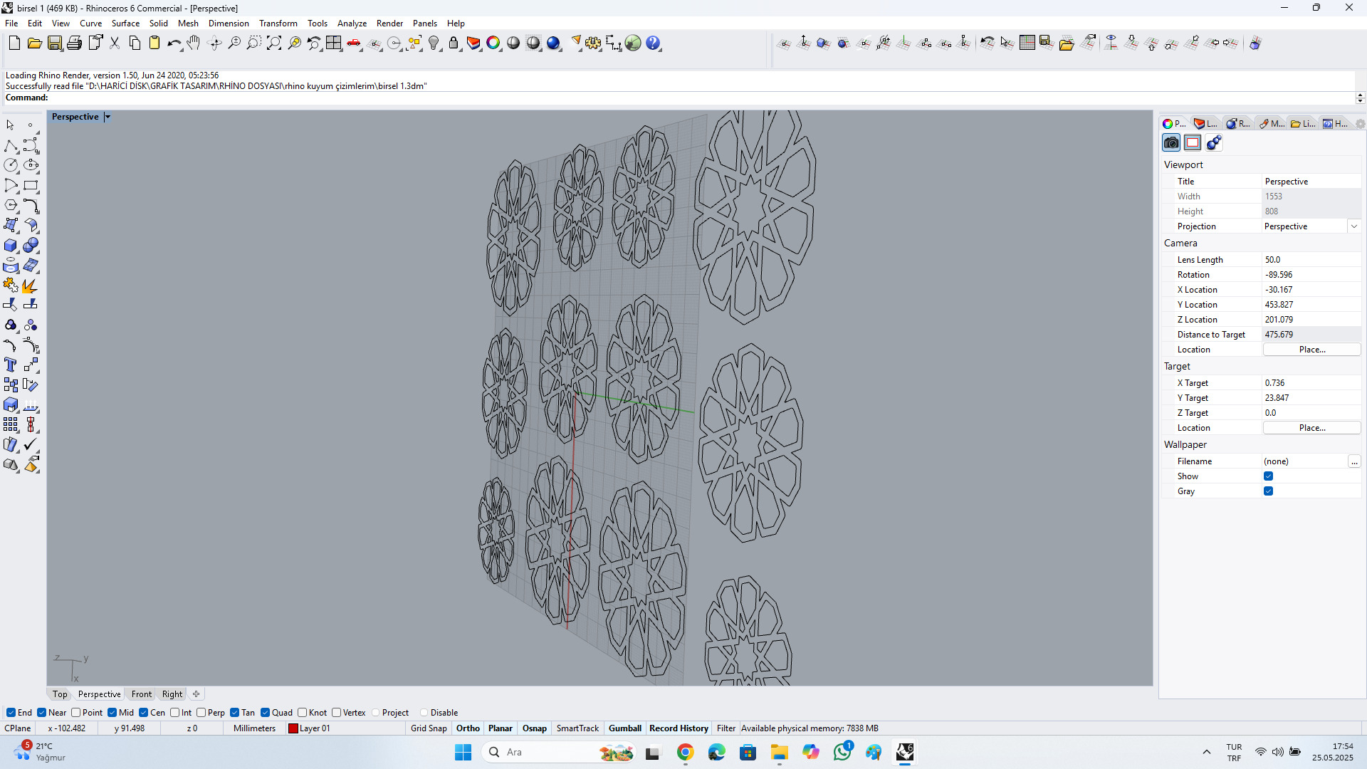 bileklik basi Free 3D model_4