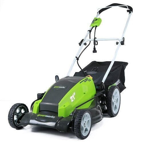 GreenWorks 13-Amp 21-Inch Corded Riding Mower Low-poly 3D model 3