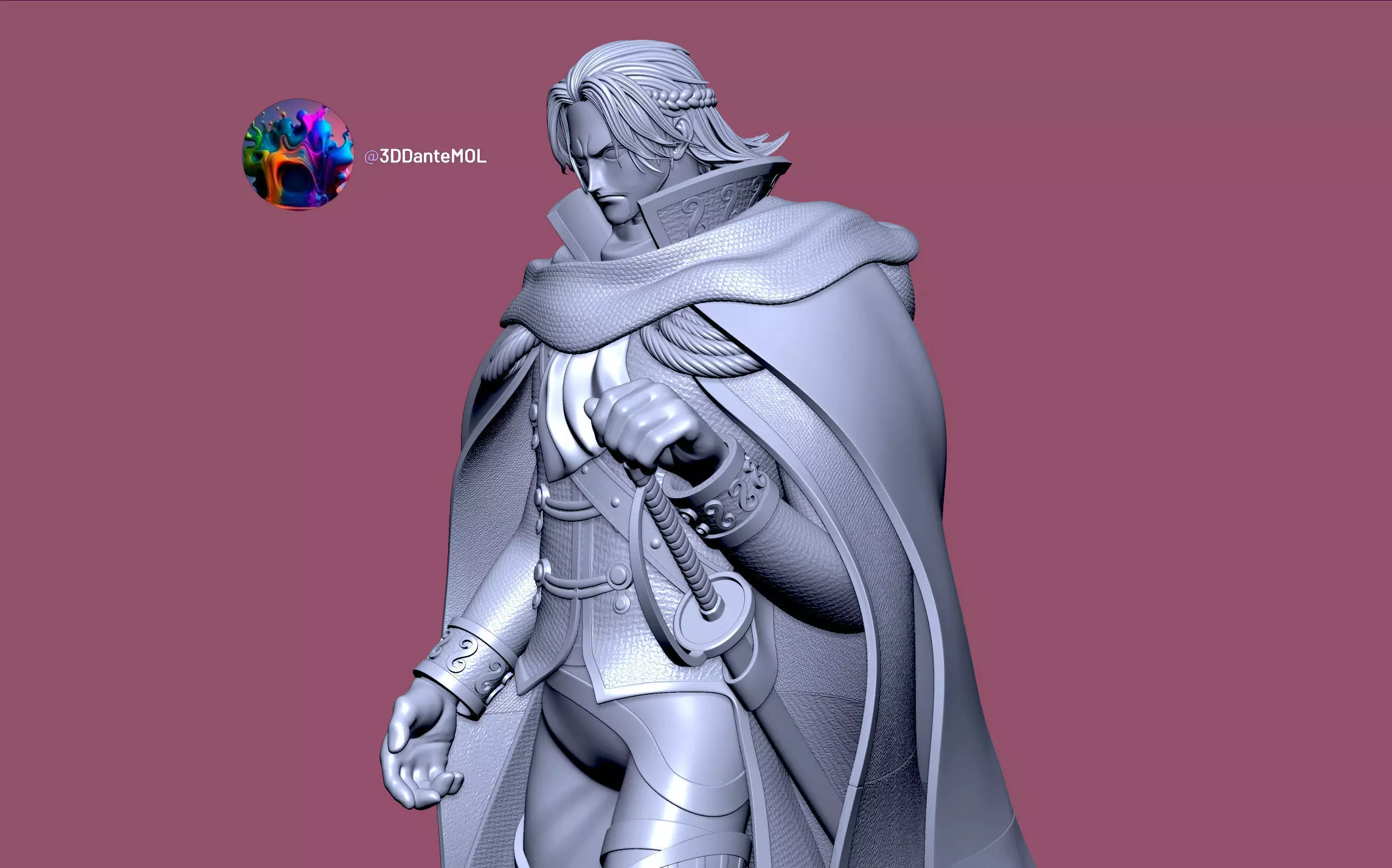 FIGARLAND SHAMROCK - ONE PIECE 3D print model_0