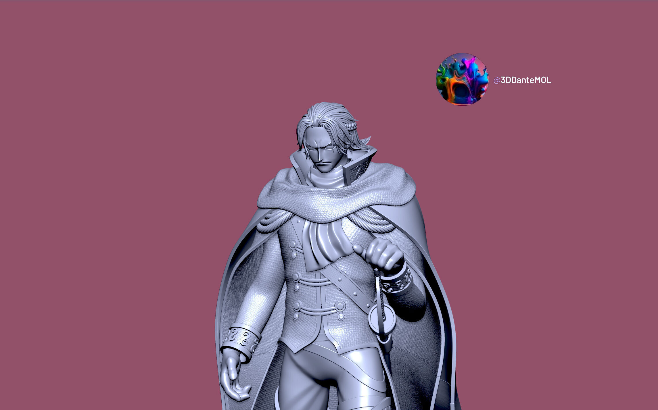 FIGARLAND SHAMROCK - ONE PIECE 3D print model_3