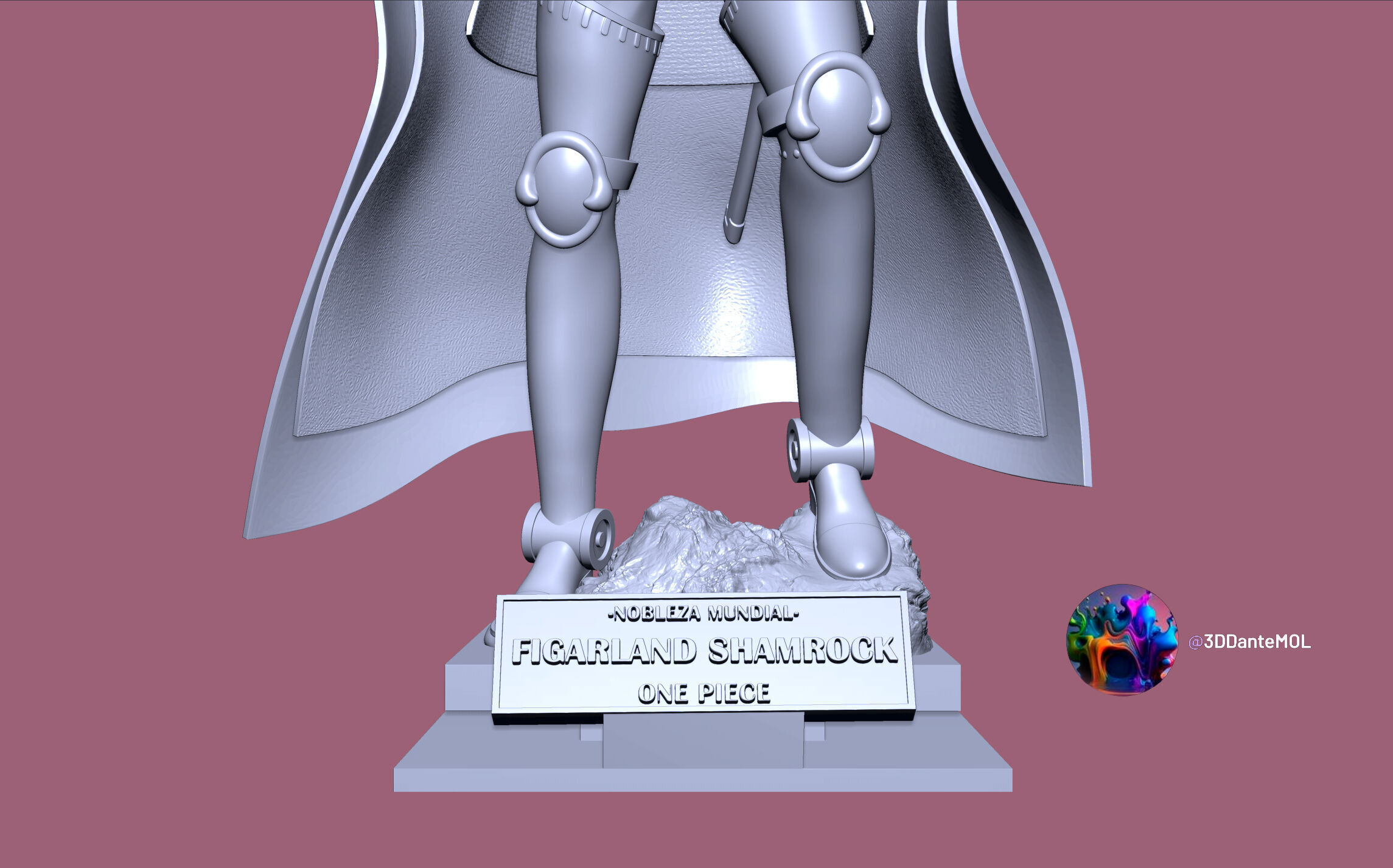 FIGARLAND SHAMROCK - ONE PIECE 3D print model_7