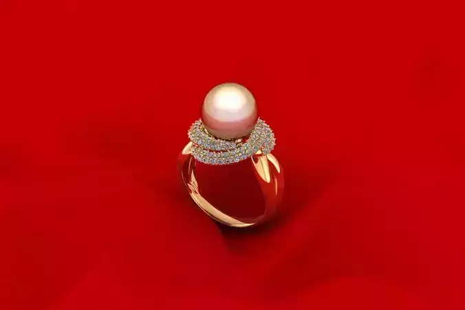 Pear Diamond Ring R3