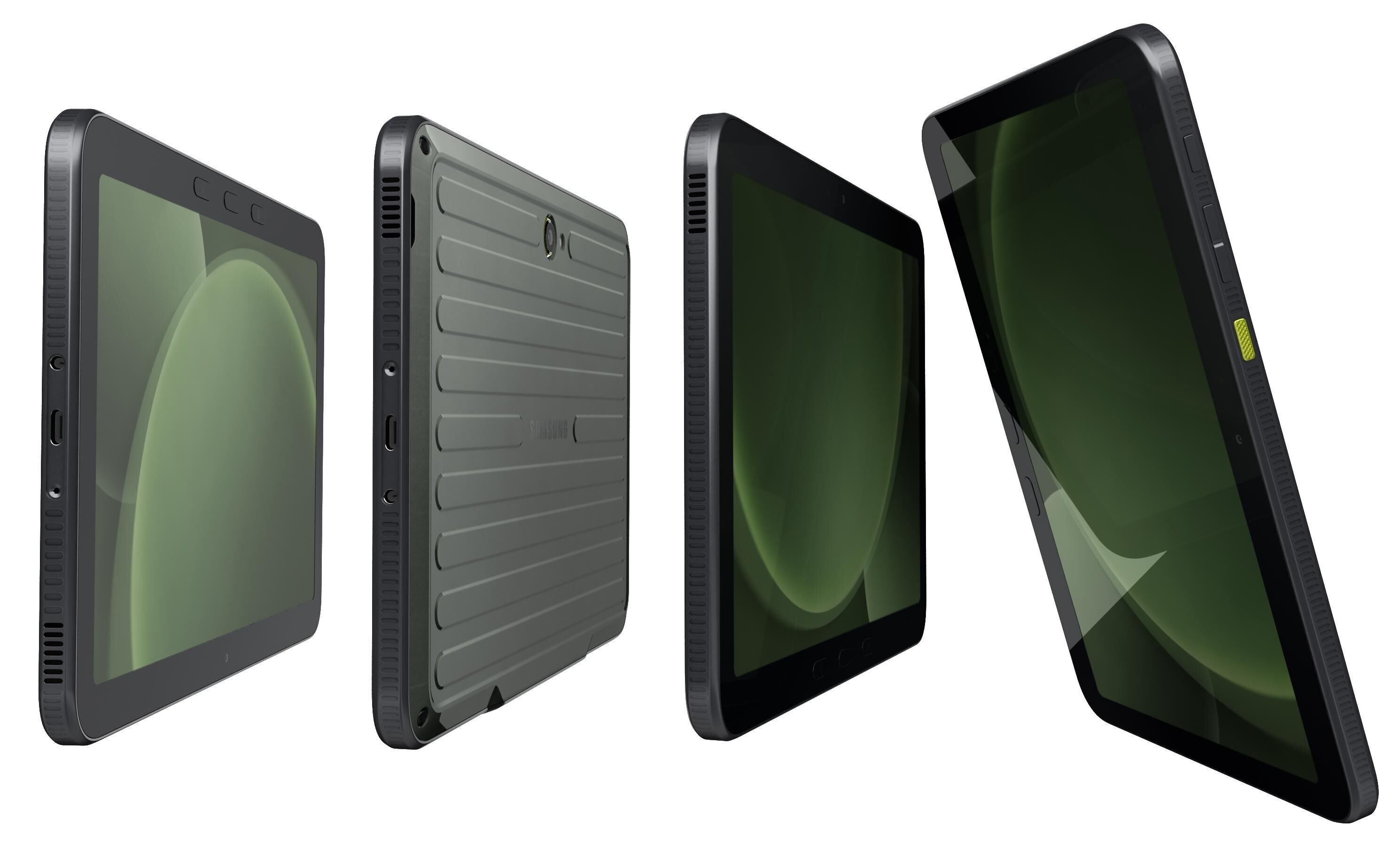 Samsung Galaxy Tab Active5 Pro Green 3D model_14