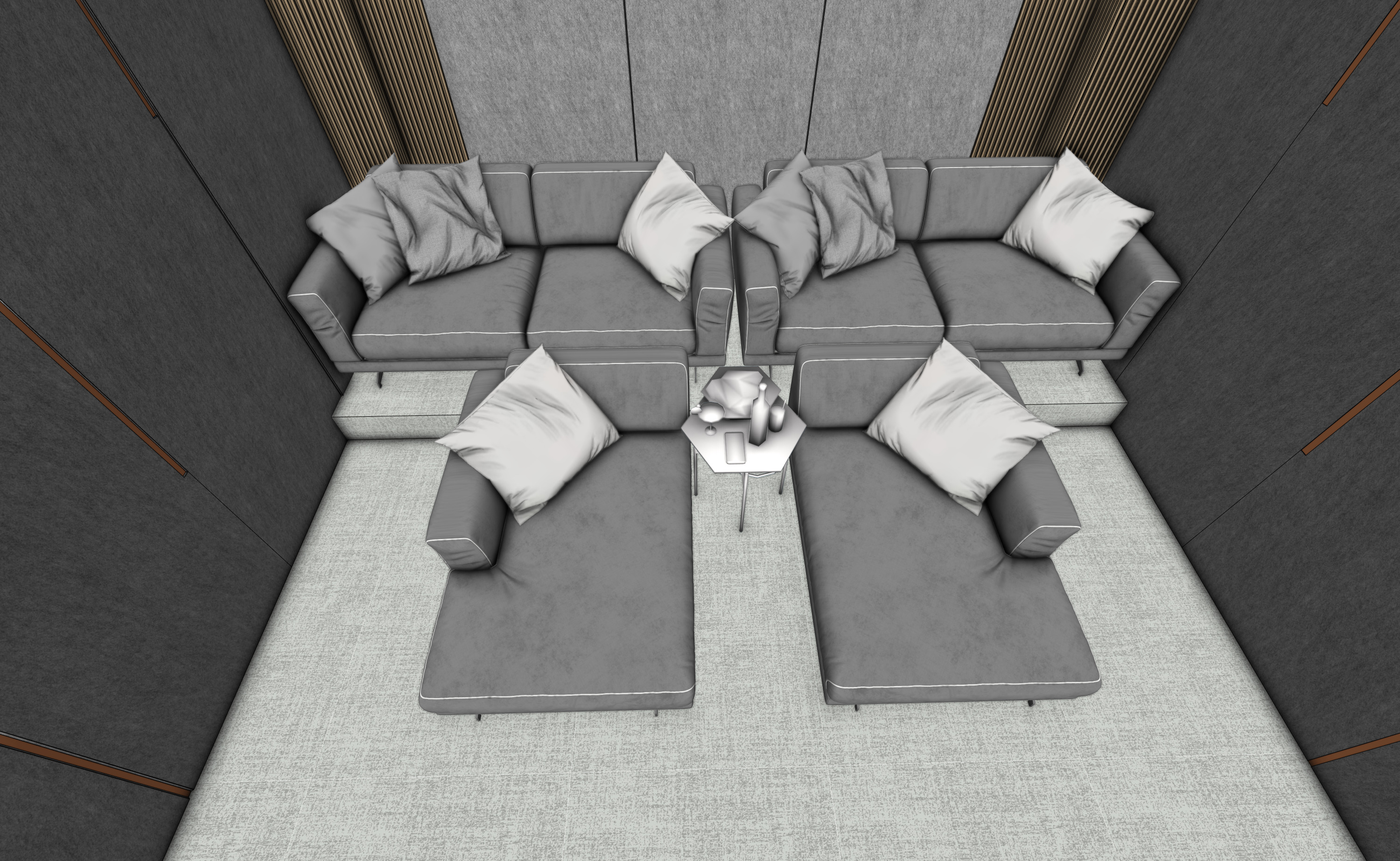 Home Theater Interior Design 3D model_18