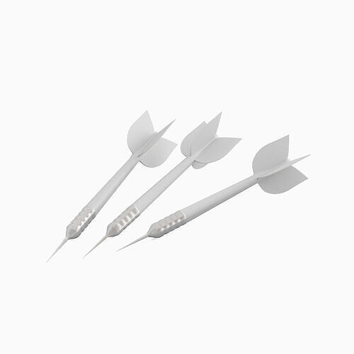 Dart 01 Low-poly 3D model