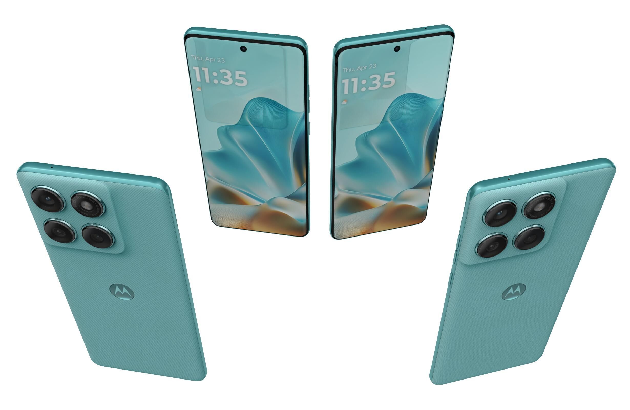 Motorola Edge 60s Glacier Mint 3D model_4