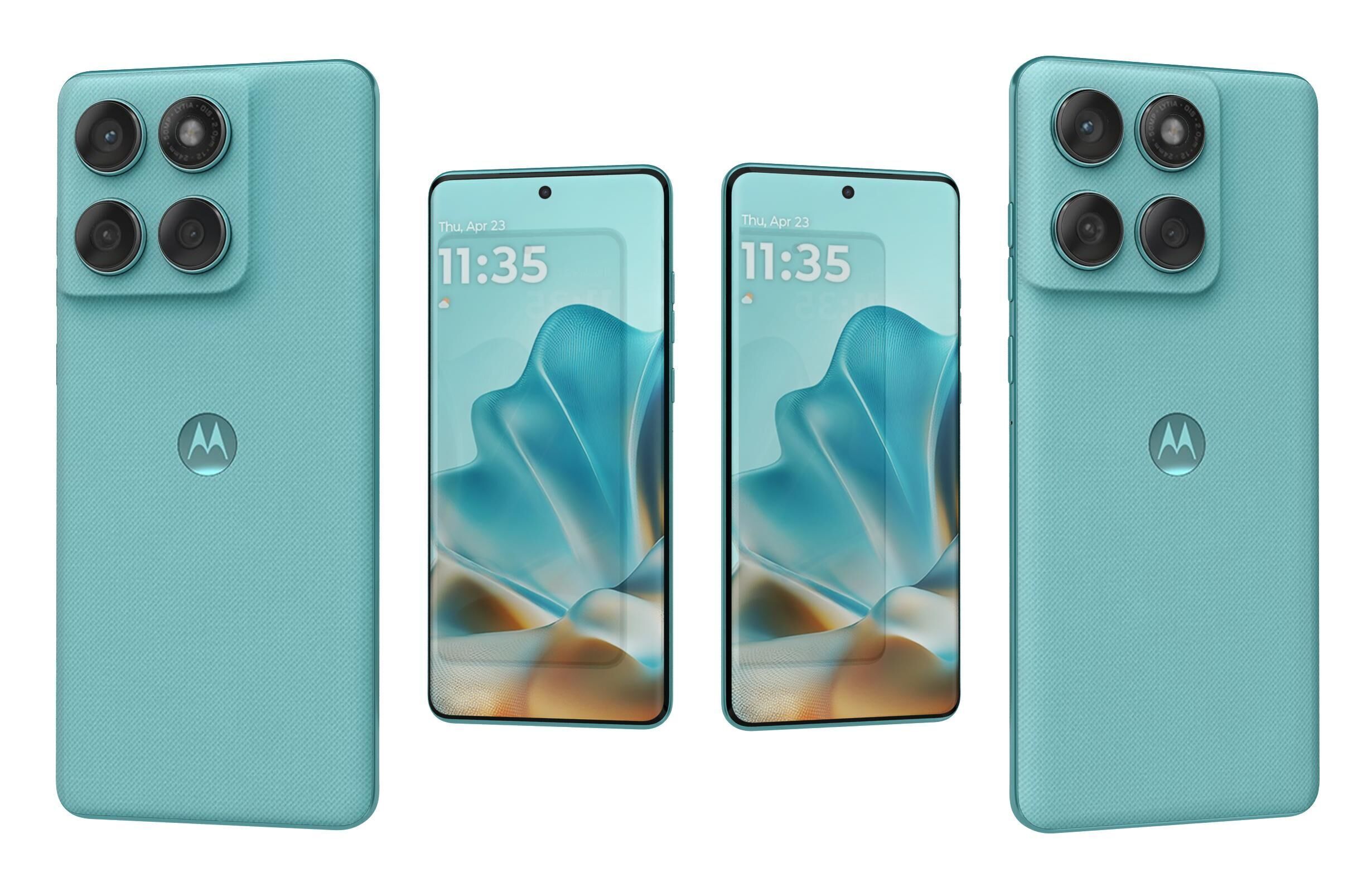 Motorola Edge 60s Glacier Mint 3D model_3