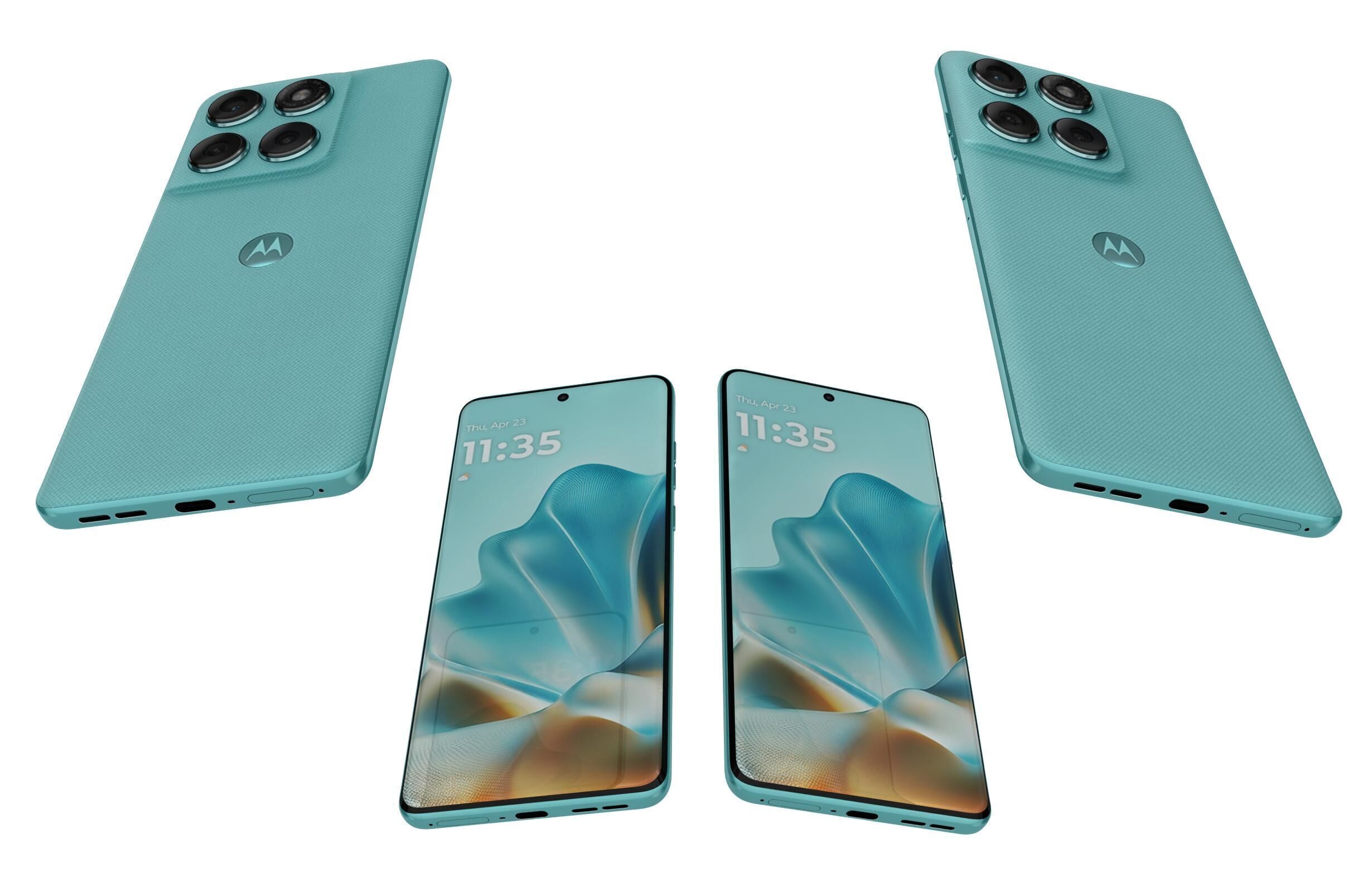 Motorola Edge 60s Glacier Mint 3D model_5