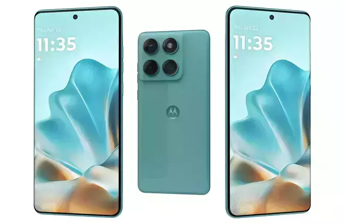 Motorola Edge 60s Glacier Mint 3D model