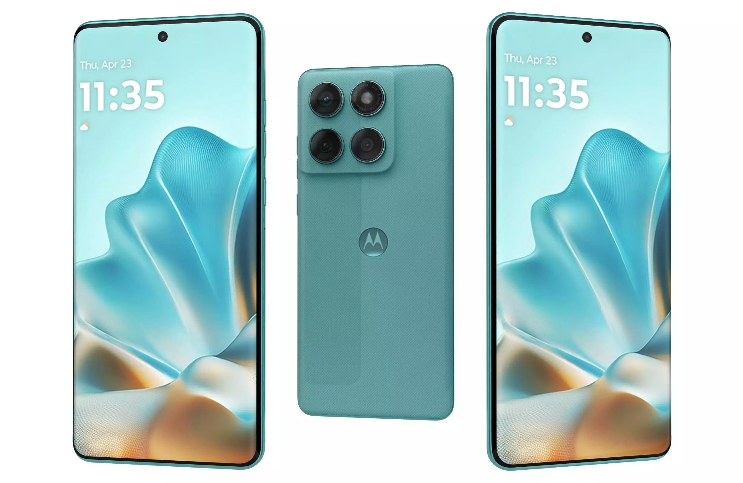 Motorola Edge 60s Glacier Mint 3D model_0