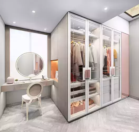 MODERN LUXURY WALK IN WARDROBE DS002