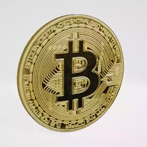 Bitcoin 3D Model