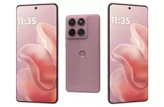 Motorola Edge 60s Polar Rose