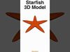 Starfish 3D Model Low-poly 3D model_1