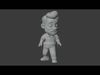 Animated Cartoon Man Character 3D model_1