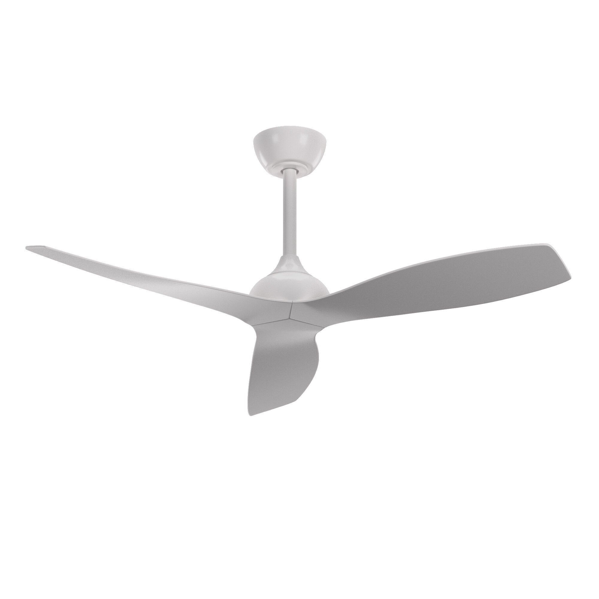 Claro Whisper DC Fun 122cm White 3D model_2