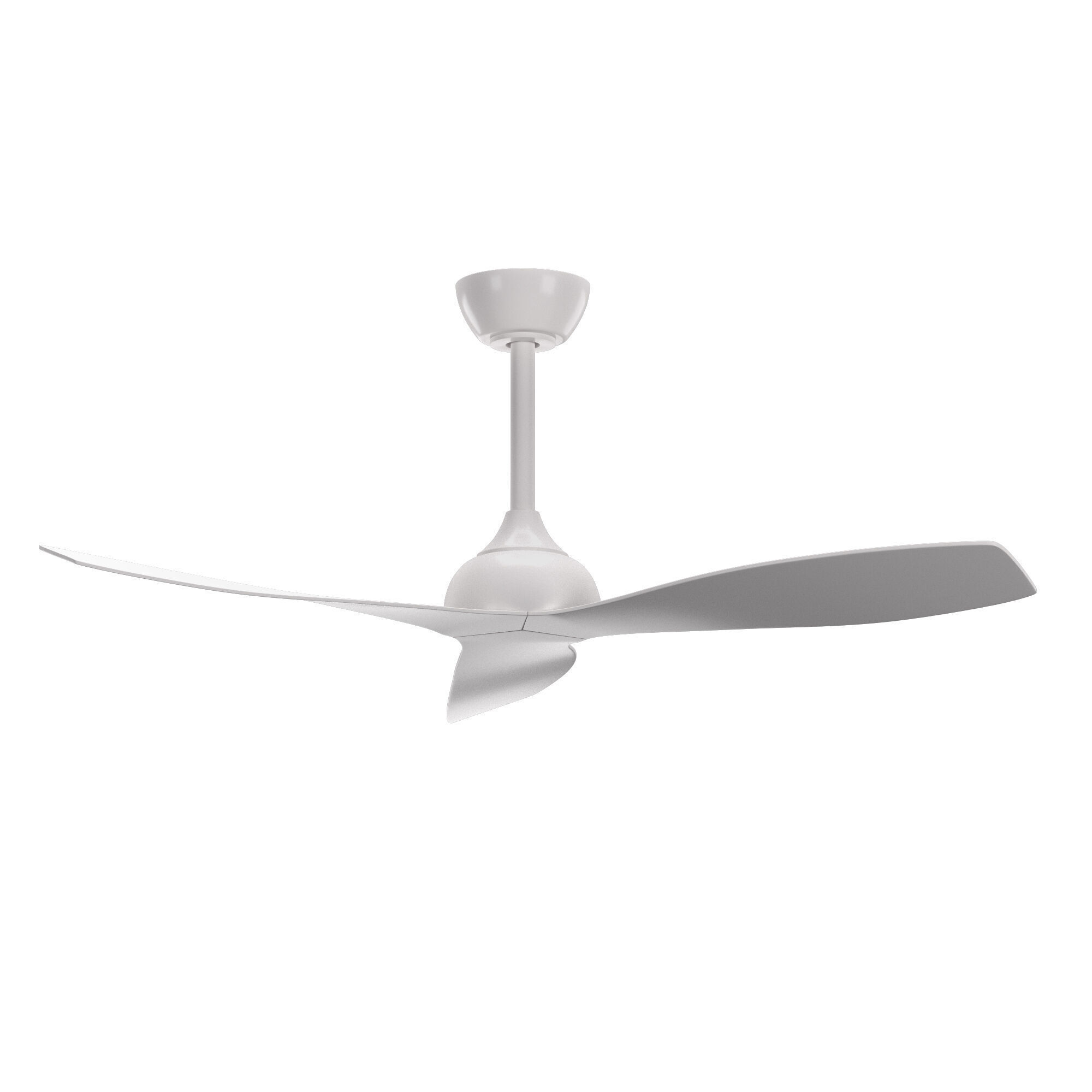 Claro Whisper DC Fun 122cm White 3D model_3