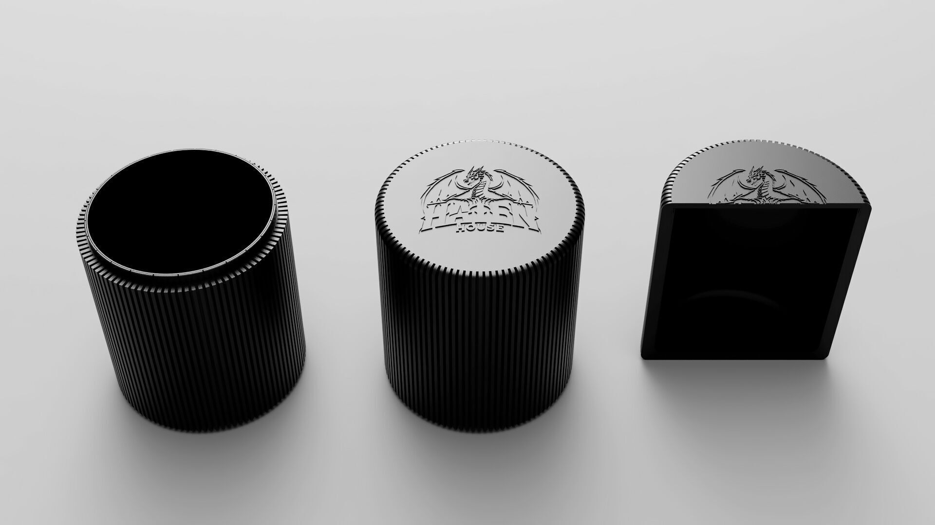 SnapLid Storage Jar 3D Model 200x176mm Container STL File Free 3D print model_8