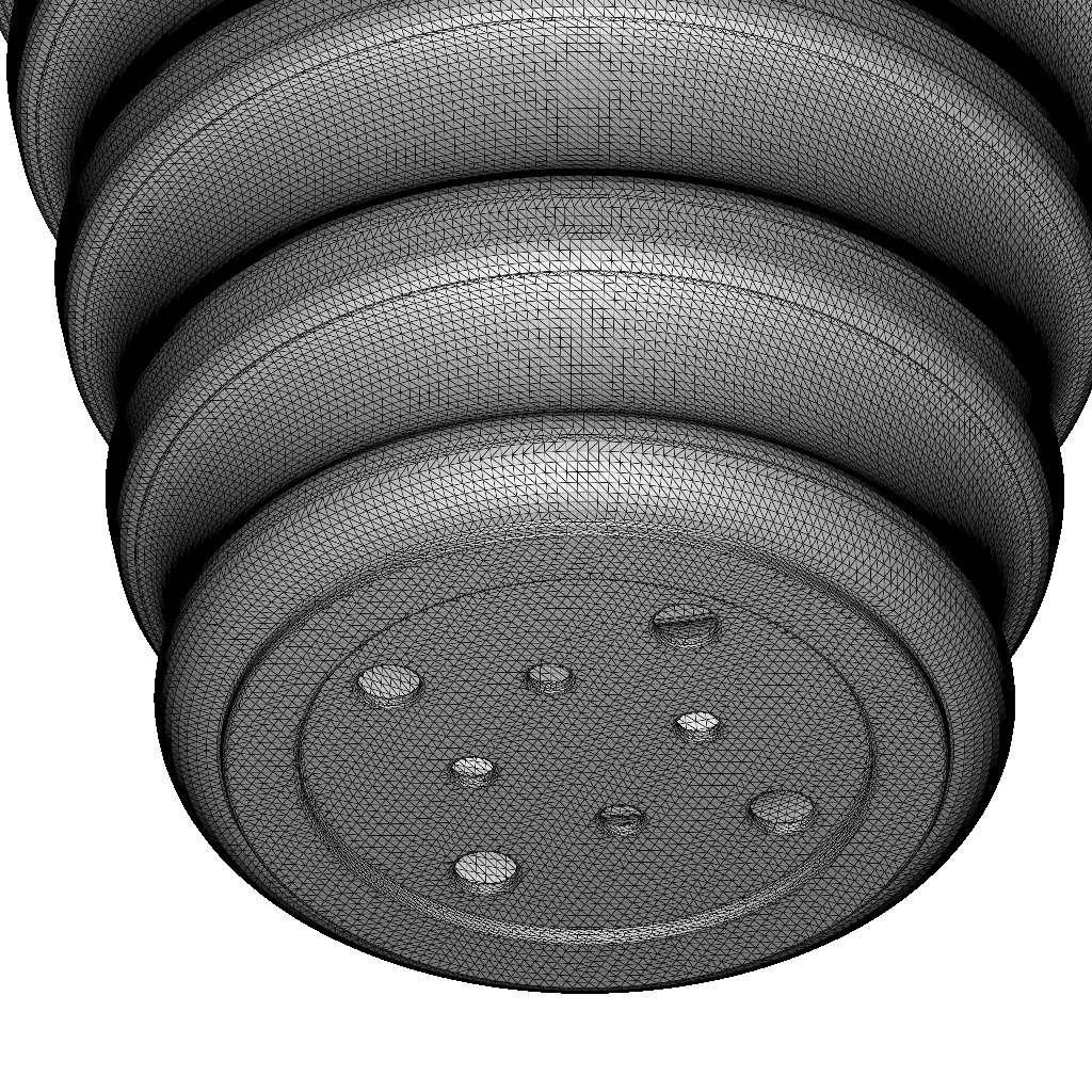 Exquisite Flower Pot 3D print model_5