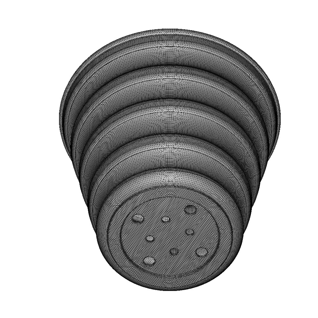 Exquisite Flower Pot 3D print model_4