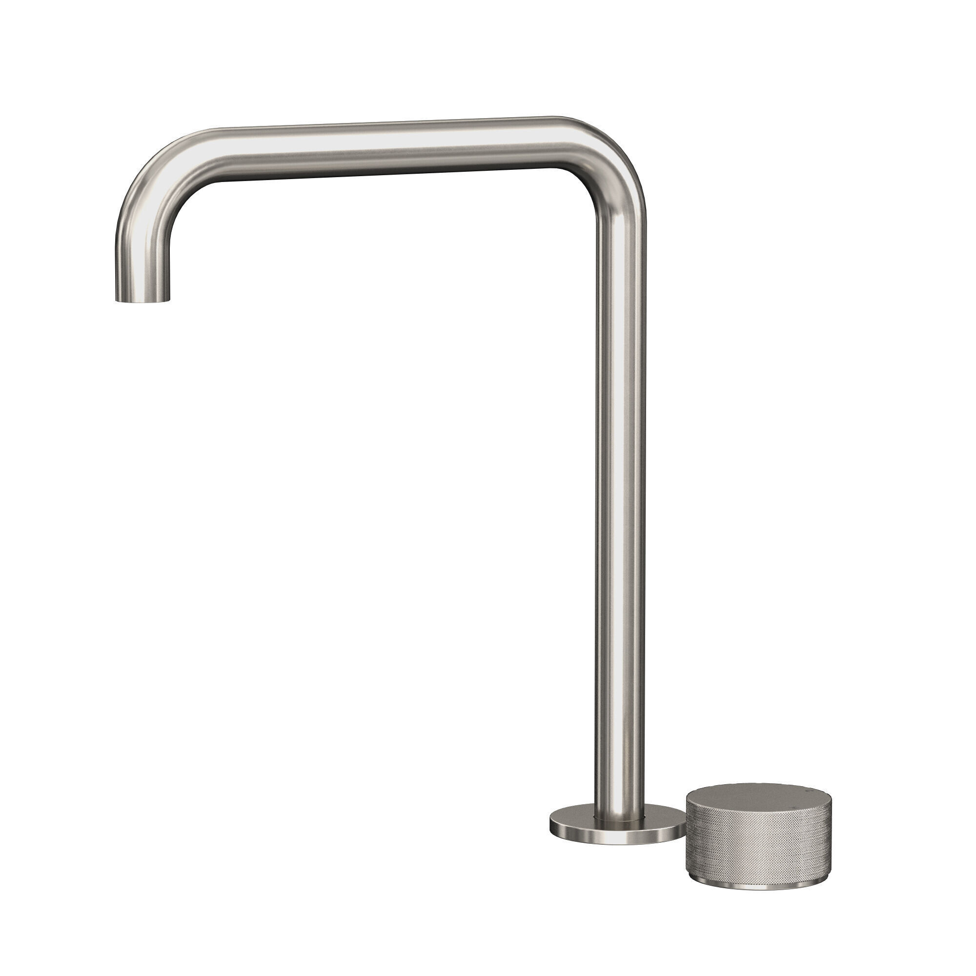 Vierra Sink Mixer with Swivel Squareline Spout 3D model_3