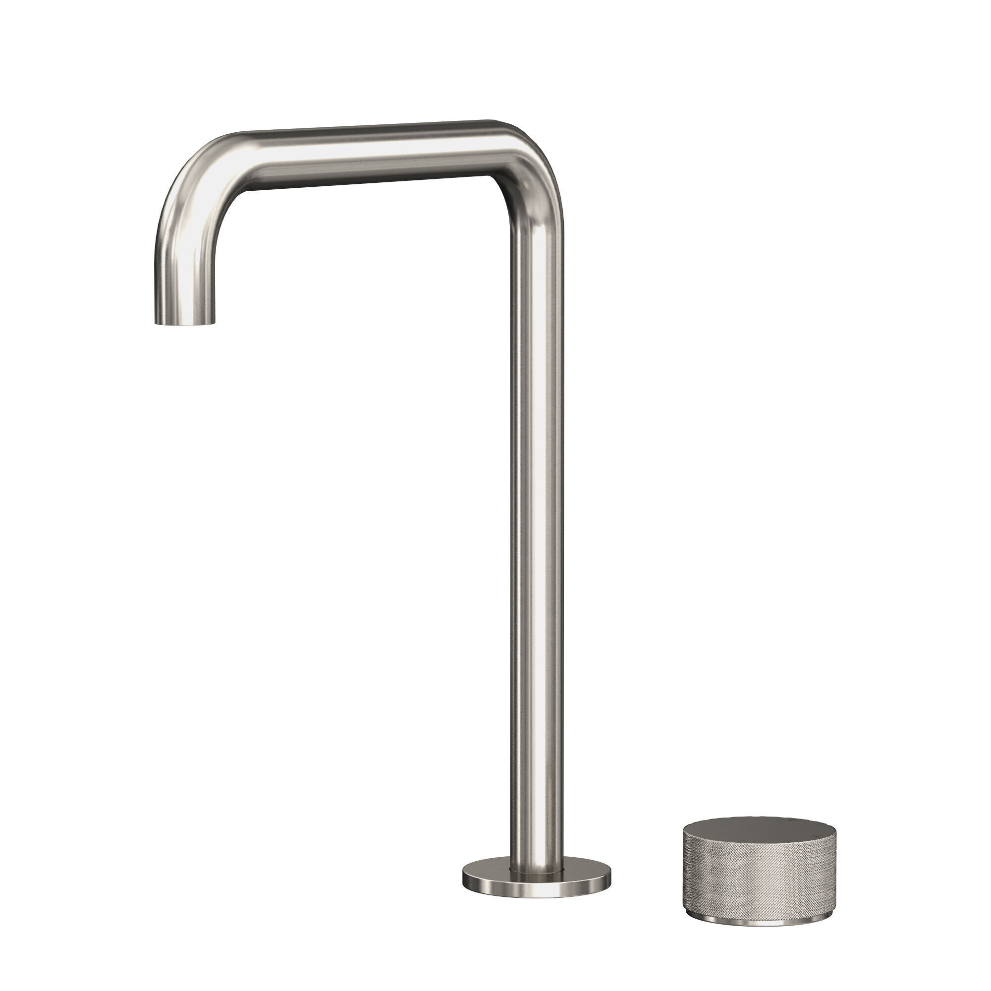 Vierra Sink Mixer with Swivel Squareline Spout 3D model_2