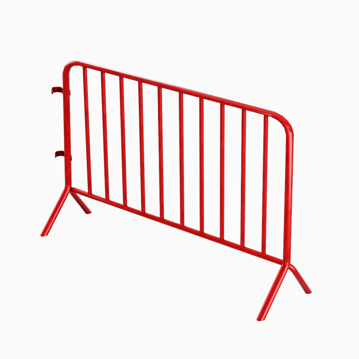 Fence Barrier 03 Low-poly 3D model_4