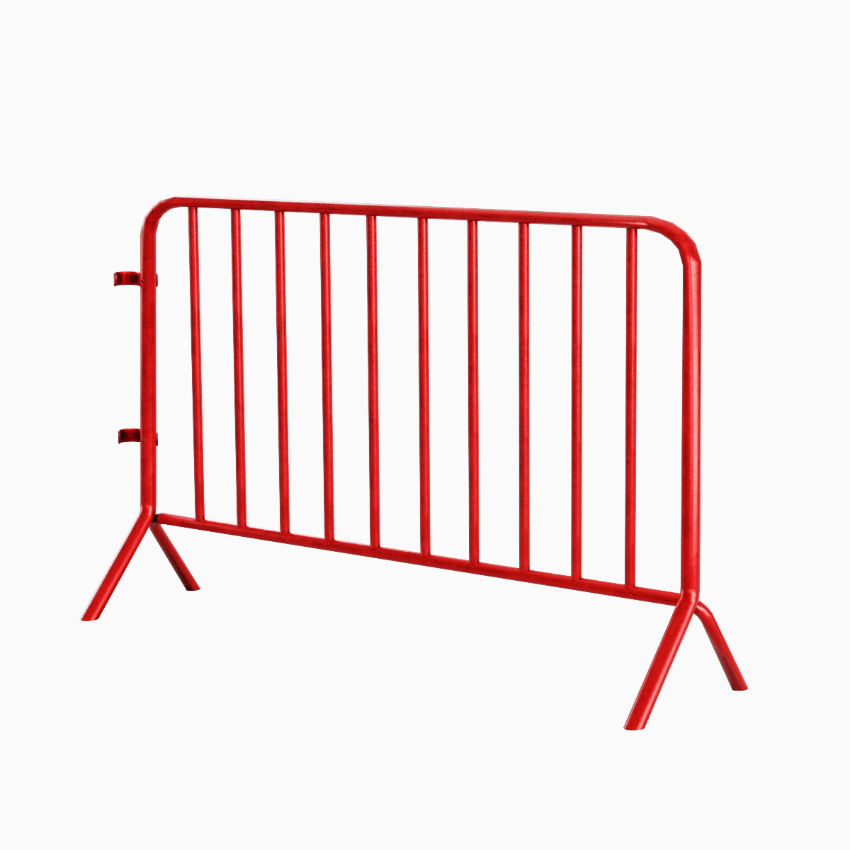 Fence Barrier 03 Low-poly 3D model_1