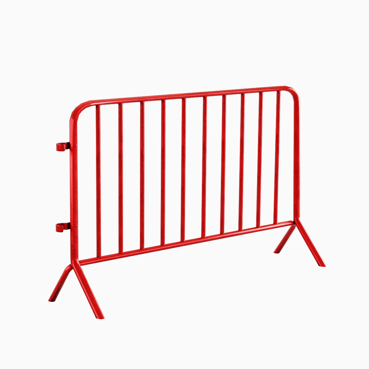 Fence Barrier 03 Low-poly 3D model_3