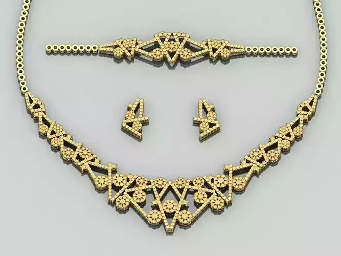 Gold Set  3D print model