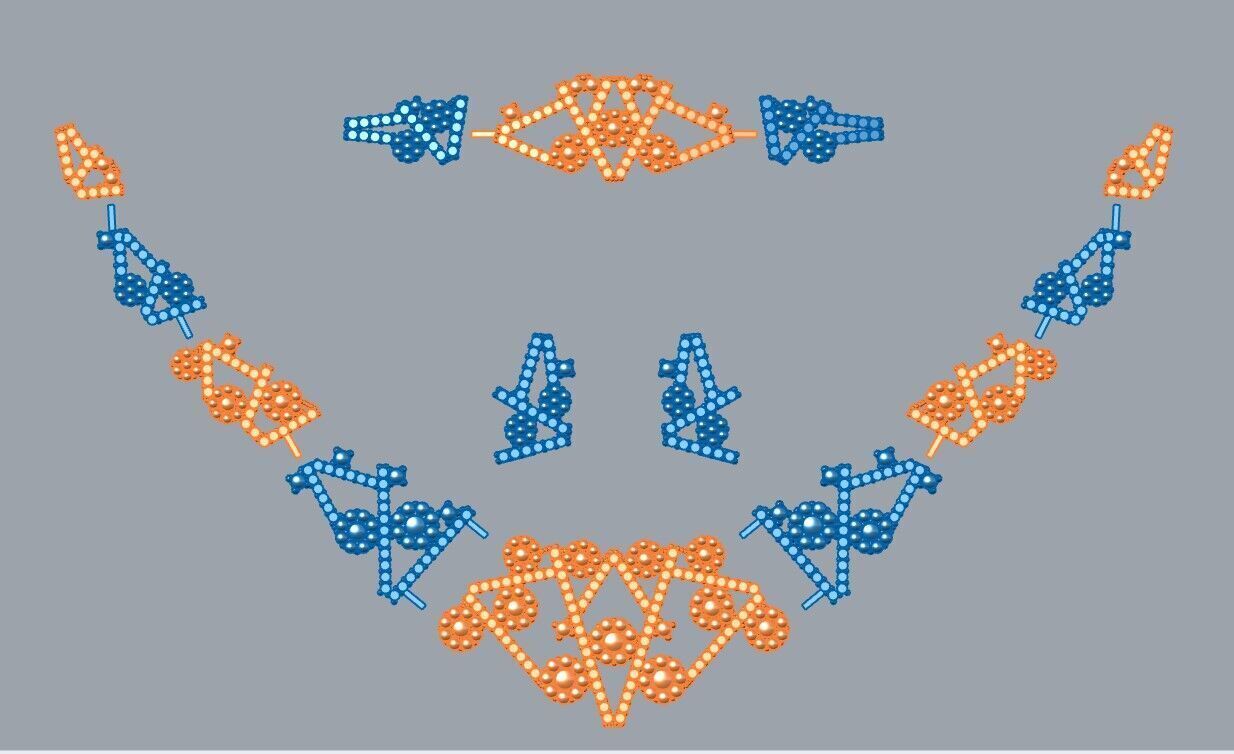 Gold Set  3D print model_4