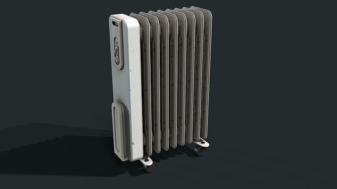 Electric Radiator Oil Heater 3D model