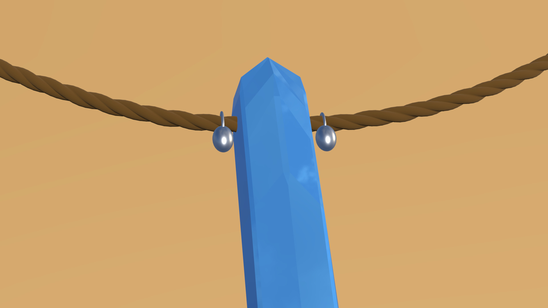 naruto locket Low-poly 3D model_4