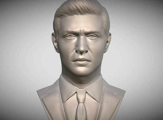 Dean Winchester from Supernatural bust 3D print model