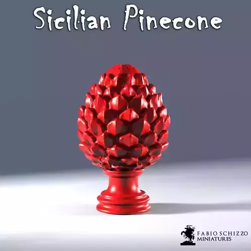 Sicilian Pinecone 3D print model