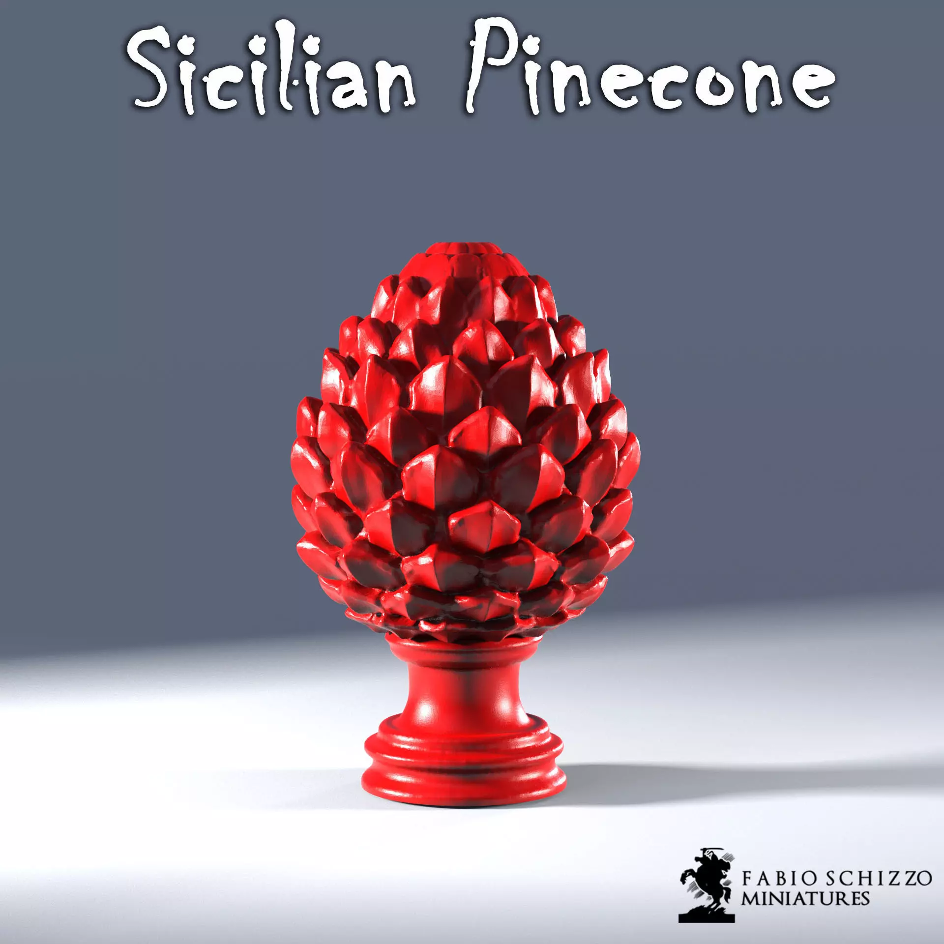 Sicilian Pinecone 3D print model_0
