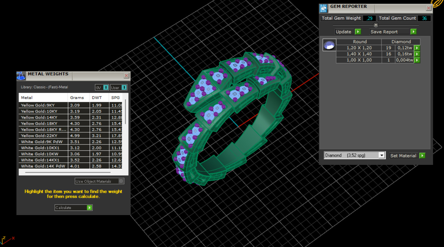 Ring Bulgari 3D print model_10
