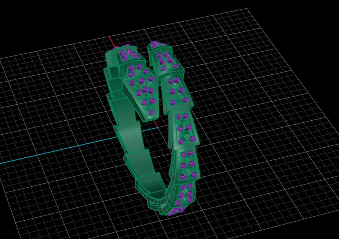Ring Bulgari 3D print model_9