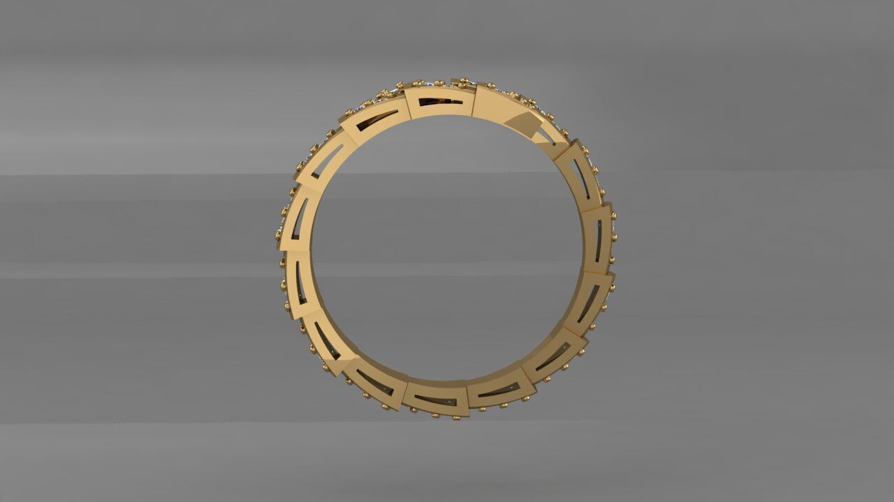 Ring Bulgari 3D print model_5