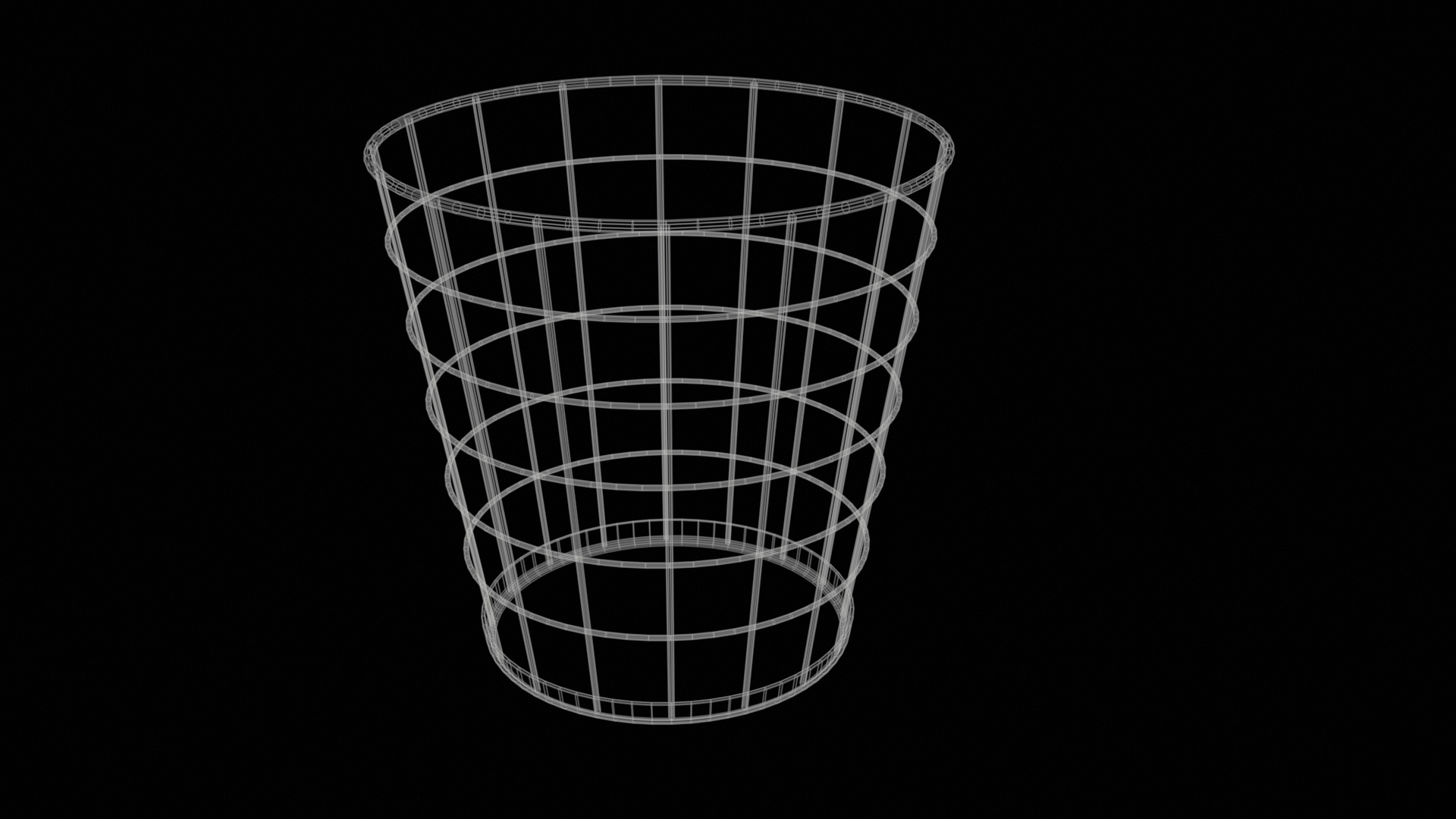 Trash Can 3D model_1