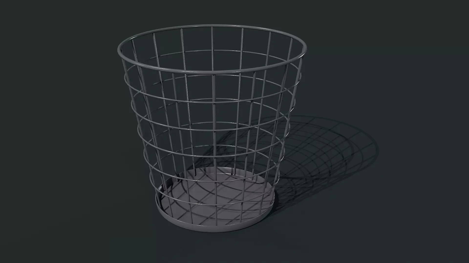 Trash Can 3D model_0