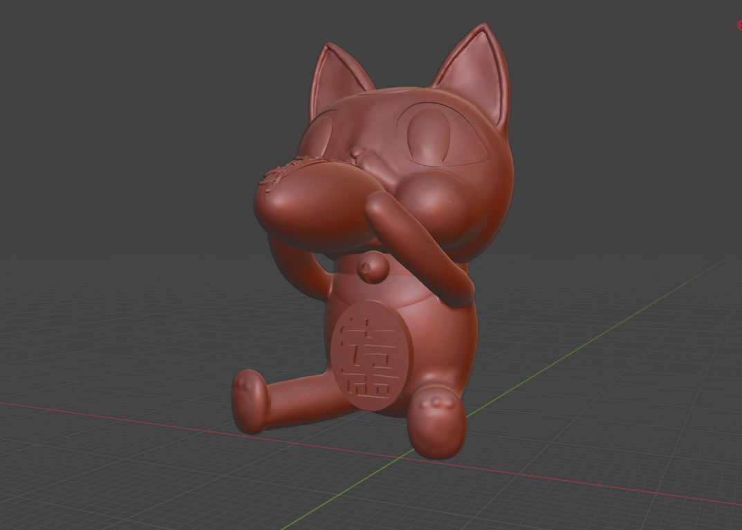 Turbo Granny Eating - Dandadan 3D print model_2