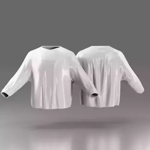 Base White Sweater 3D print model