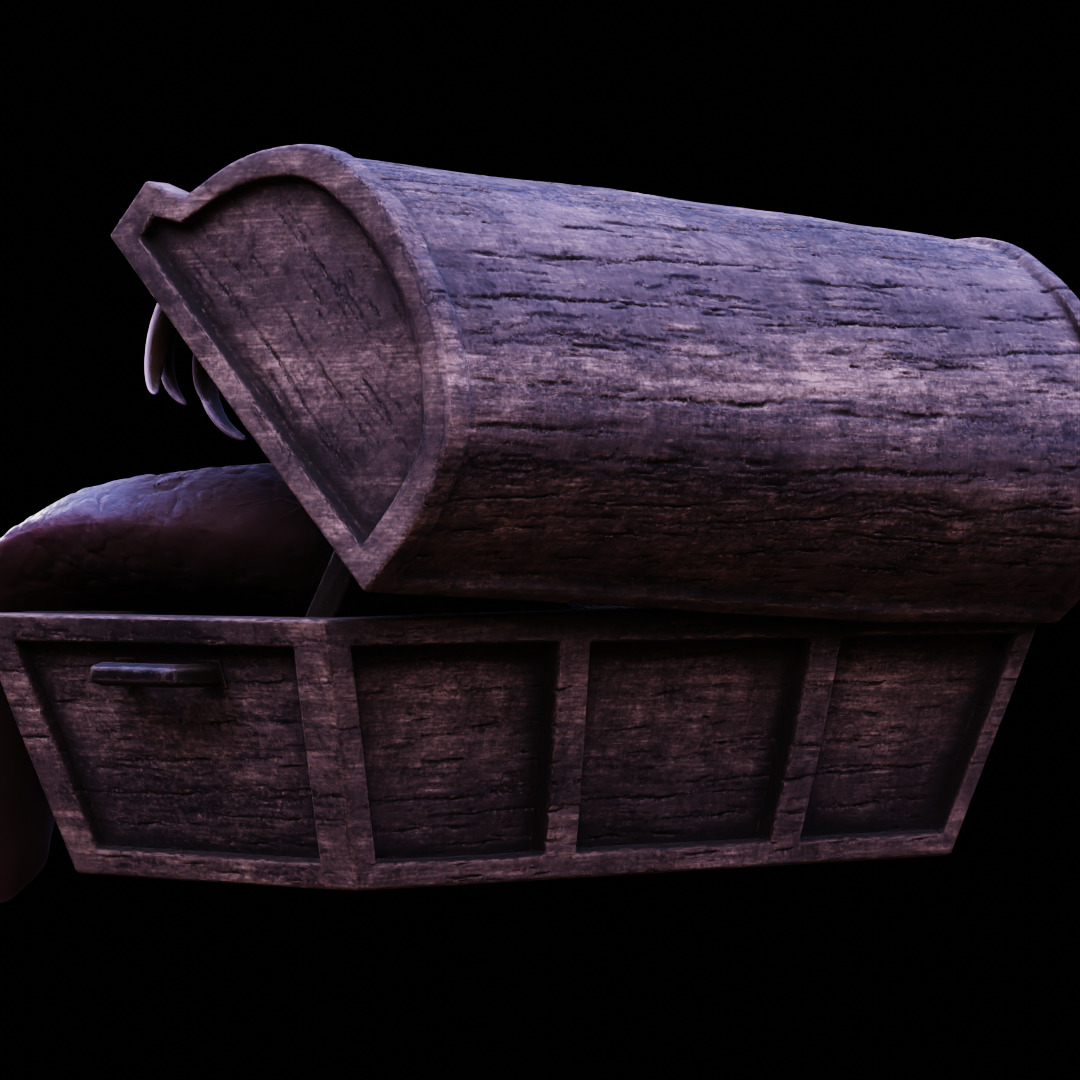 MIMIC CHEST - SYMBOL OF AVARICE - DARK SOULS FAN ART MODEL 3D print model_10