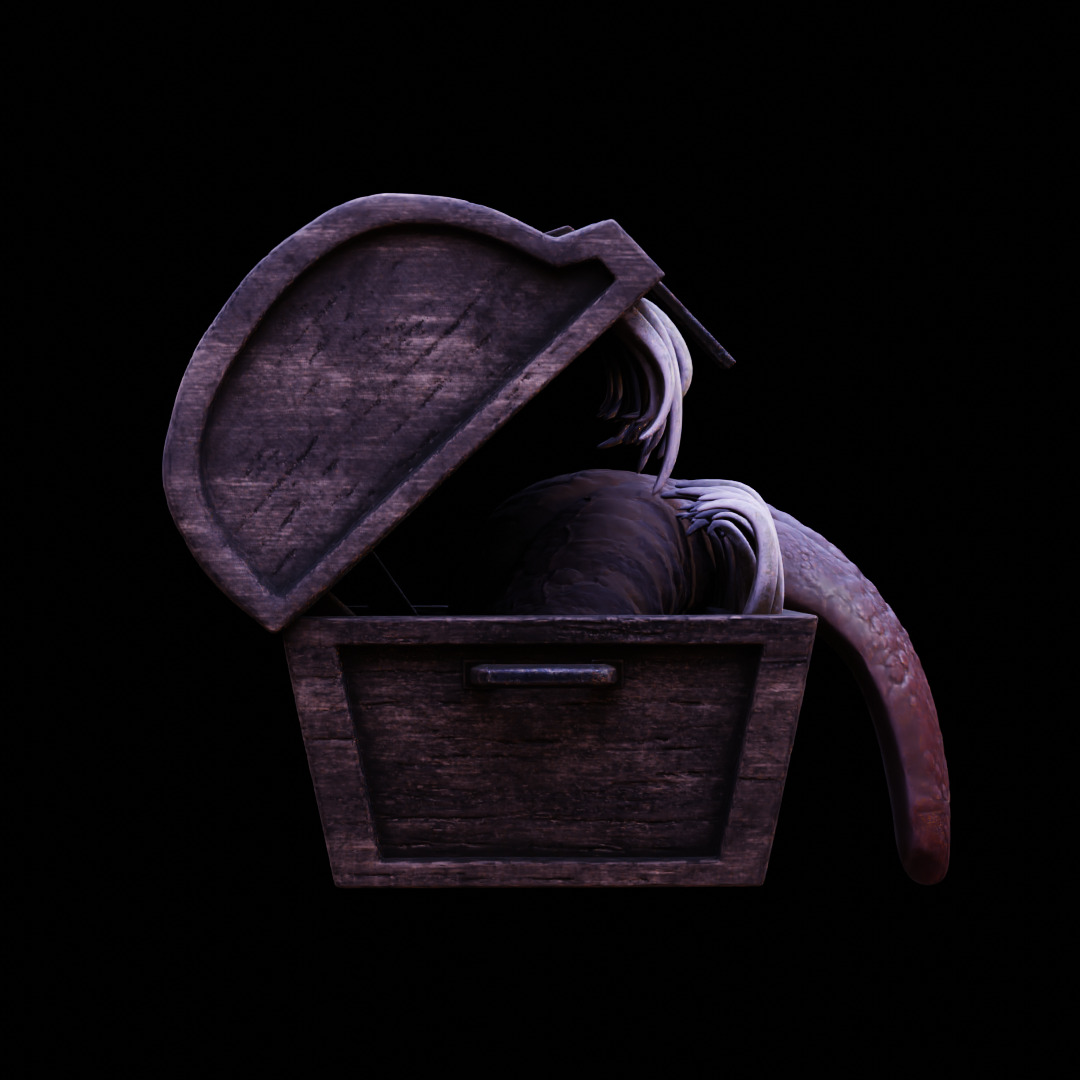 MIMIC CHEST - SYMBOL OF AVARICE - DARK SOULS FAN ART MODEL 3D print model_9