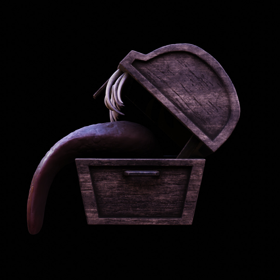 MIMIC CHEST - SYMBOL OF AVARICE - DARK SOULS FAN ART MODEL 3D print model_8