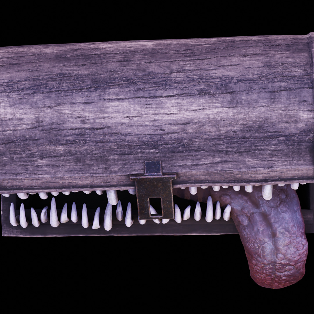MIMIC CHEST - SYMBOL OF AVARICE - DARK SOULS FAN ART MODEL 3D print model_20